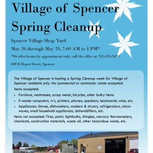 Spencer Sping Cleanup